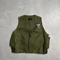 90s U.S.AIR FORCE 米軍 E-1 ラジオベスト 古着 ミリタリー