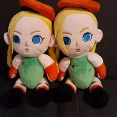 ストリートファイターⅡ ぬいぐるみ キャミィ 2体セット