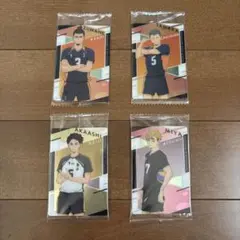 ハイキュー!! ウエハース 東峰・田中・赤葦・宮侑
