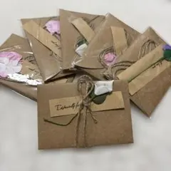 新品　メッセージカード　グリーティングカード 6セット 封筒付