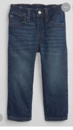 GAP ウエストゴム ダークブルーデニムパンツ
