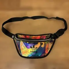 adidas ホログラフィック ウエストポーチ