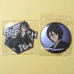 BLEACH 朽木ルキア グリッター缶バッジ 缶バッジ - メルカリ