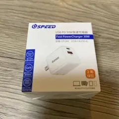 eSPEED USB PD 30W急速充電器 CPS302