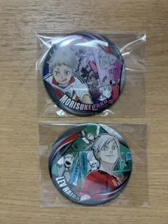 ハイキュー!! コレクション缶バッジ memories 灰羽リエーフ 夜久衛輔