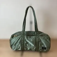 PORTER TANKER ミニドラムバッグ セージグリーン m267
