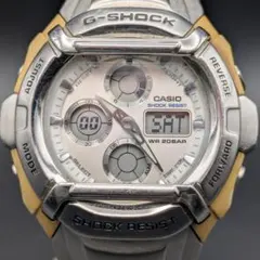 G-SHOCK G-501D アナデジ メタルブレス カーキ 고장·부품용 W410