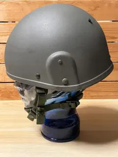 イギリス軍放出品MK6 ケブラーヘルメット実物 UK(英軍)現用 MK6 ケブラーヘルメット/DPMカモカバー付/実物・良の上