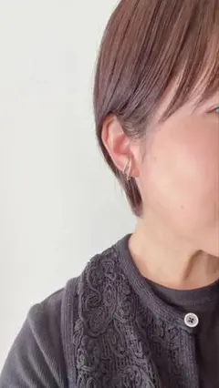 ＊2重イヤーカフ　シルバー＊