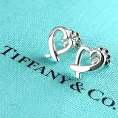 Tiffany & Co. ティファニー[希少] ラビングハート アロー ピアス