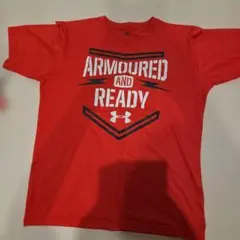 UNDER ARMOUR Tシャツ レッド