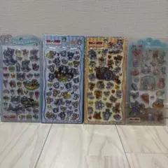 トムとジェリー プチドロップステッカー うるちゅるポップシール他4枚セット