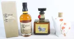 〇未開栓 国産ウィスキー 3本セット 富士シングルモルト サントリー ローヤル 〇未開栓 国産ウィスキー 3本セット 富士シングルモルト サントリー
