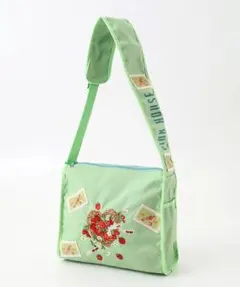 専用です☆PINK HOUSE ストロベリー刺繍 ショルダーバッグ アイボリー