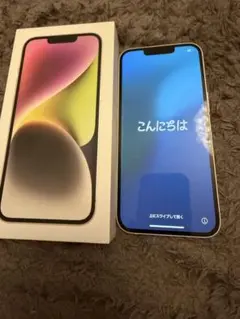 iPhone14 512GB スターライト SIMフリー 動作確認済　ホワイト