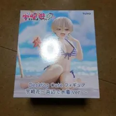 宇崎ちゃんは遊びたい！ω Desktop Cute 宇崎花～浜辺で水着ver.