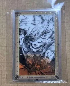 ヒロアカ原画展 箔押しクリアカードコレクション 爆豪勝己 僕の