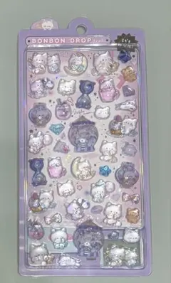 【正規品】ボンボンドロップシール ナイトミャウ ねこ クーリア