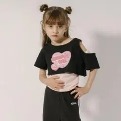 【２点セット】カットデザインプリントTシャツ＋タンクトップのサムネイル