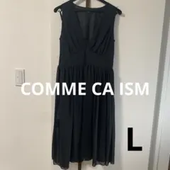 【COMME CA ISM 】コムサイズム ドレス パーティー オケージョン L
