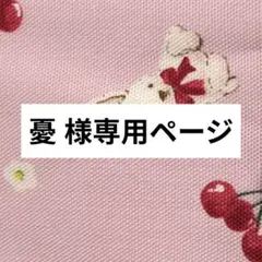 憂 様専用ページ❁⃘*.゜のサムネイル