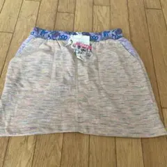 タグ付き未使用品　マルチカラースウェットショートパンツ