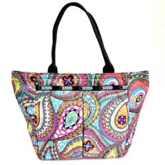 レスポートサック トート LeSportsac 軽量 ファスナー開閉 ペイズリー