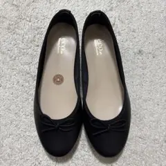 emma francis 23.0cm 黒 バレエシューズ