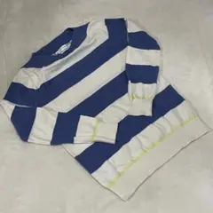 組曲 レディース　スラッシュドネック ボーダー ニットセーターMサイズ　美品