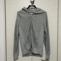 チャンピオン　リバースウェーブ　ジップアップ　パーカー　グレー　Mサイズ