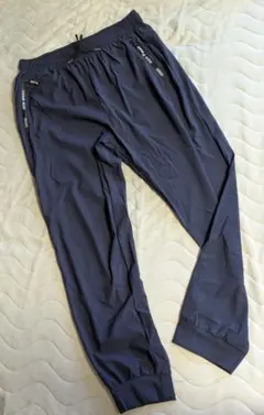 【未使用 新品】メンズ スポーツパンツ ネイビー XLサイズのサムネイル