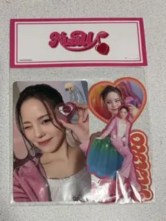 NiziU トレカ マコ POPUP 2024 ステッカー&フォトカードセット