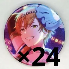 東雲彰人 夏祭り 10C グリッター缶バッジ 24個セット