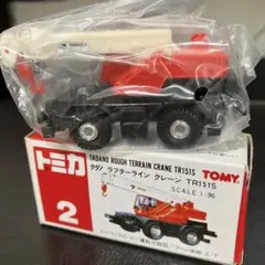 【新品未開封】トミカ2 タダノ　ラフターライン　クレーン　TR151s ミニカーのサムネイル