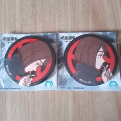 呪術廻戦　ジャンフェス　缶バッジ　家入硝子　2個セット　システムサービス