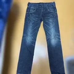 Lee ダークブルー ストレートデニム