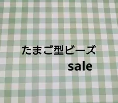 カスタムボールペン　たまご型ビーズ