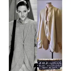 90s GIORGIO ARMANI Vintage Alpaca Jacket