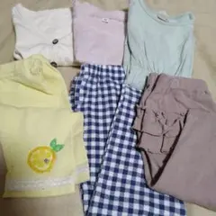 90cm まとめ売り　半袖トップス　ズボン　保育園