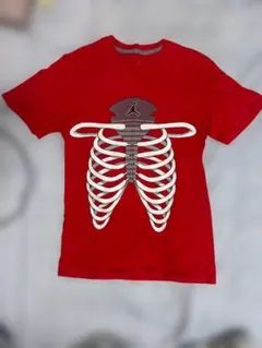 Jordan Brand Tシャツ レッド 胸部グラフィック