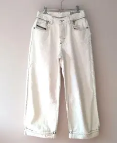 DIESEL ストレートデニム ジッパー付き widee-Z-SP