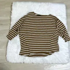 美品✨BARNYARDSTORM ストライプ 五分袖 Tシャツ✨Mサイズ✨