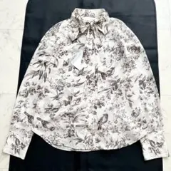 タグ付 Zimmerman コットンボイルボウタイシャツ トワルドジュイ 