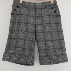 hiromichinakano チェック柄 ハーフパンツ