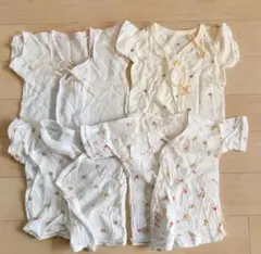 新生児　肌着 短肌着　50-60cm 4枚セット