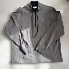 ハーフジップ スウェット