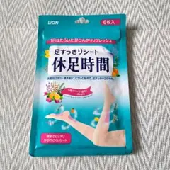 【新品】 足すっきりシート 6枚入のサムネイル