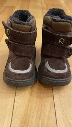 【値下げ】防水ブラウン スノーブーツ ベビー用13.8cm
