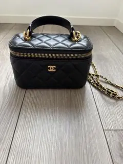 CHANEL ノベルティ ブラック キルティング ショルダーバッグ - メルカリ