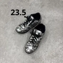 00s カモフラ　迷彩柄 y2k 厚底スニーカー　23.5cm ギャル　平成のサムネイル